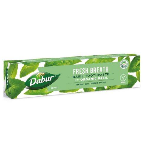 Dabur herbal bazsalikomos fogkrém organikus összetevővel 100 ml