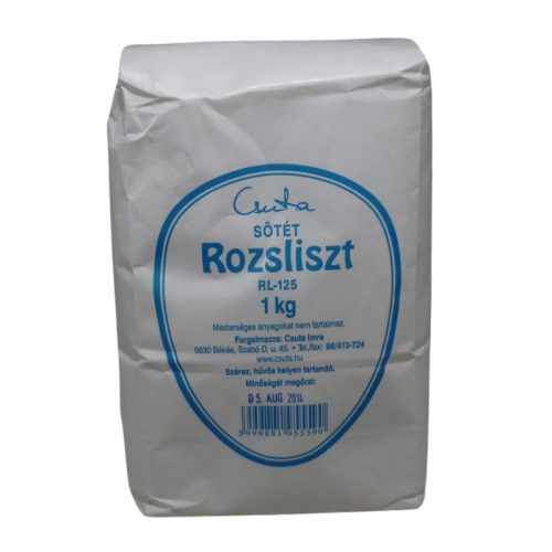 Csuta sötét rozsliszt rl-125 1000 g