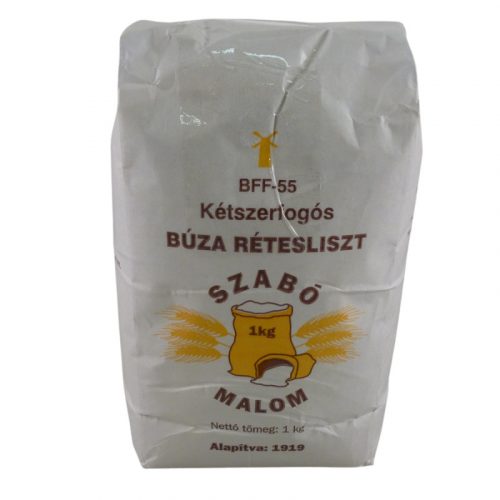 Szabó Malom búza rétesliszt bff-55 1000 g