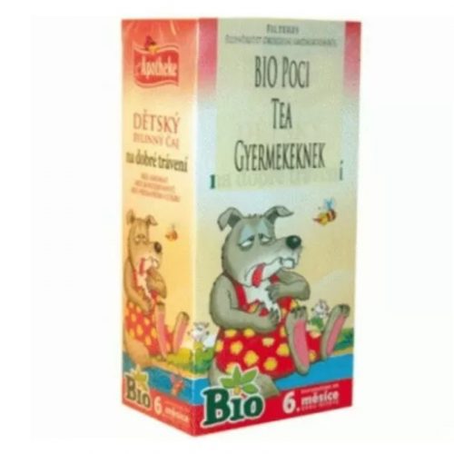 Apotheke bio gyermek tea emésztést segítő poci 20x1,5 30 g