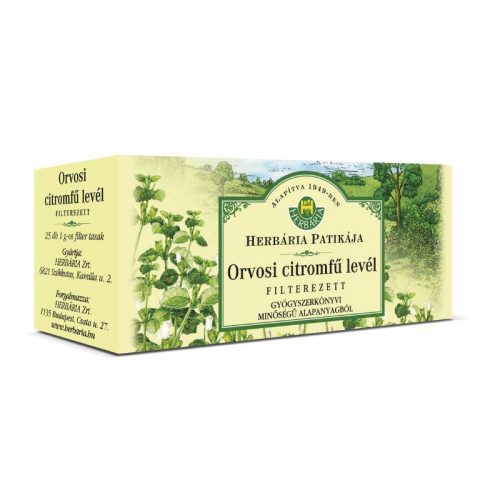 Herbária citromfűlevél tea 25x1g 25 g