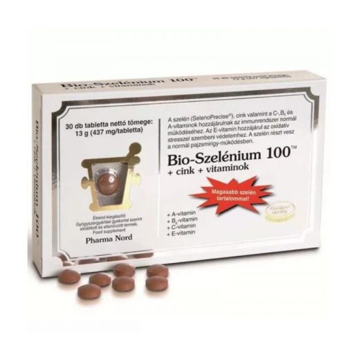 Bio-Szelénium 100+cink+vitaminok tabletta 60 db