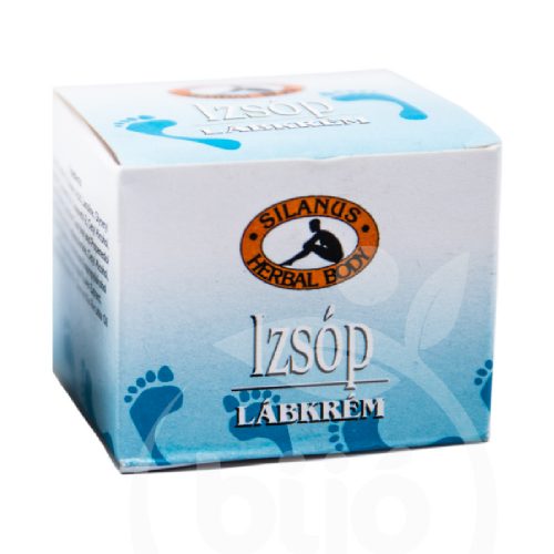 Silanus izsóp lábkrém 60 ml