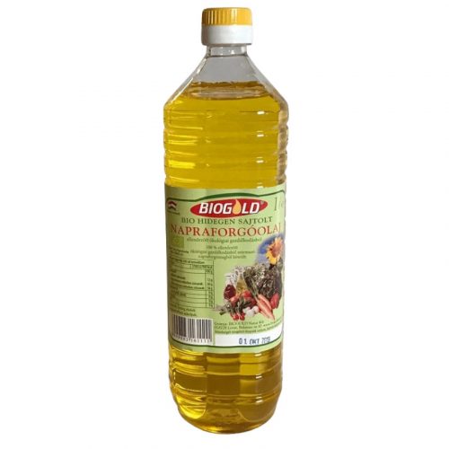 Biogold bio napraforgó olaj szagtalan 1000 ml