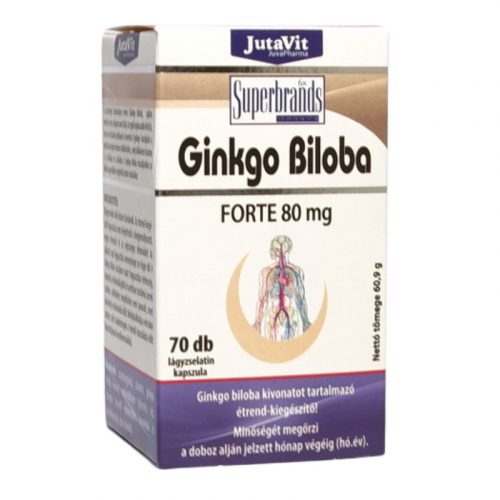 Jutavit ginkgo biloba forte kapszula 70 db