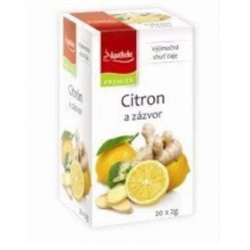 Apotheke gyömbéres citrom tea 20x2g 40 g