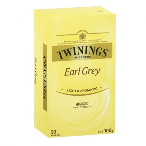 Twinings earl grey fekete tea 25x2g 50 g