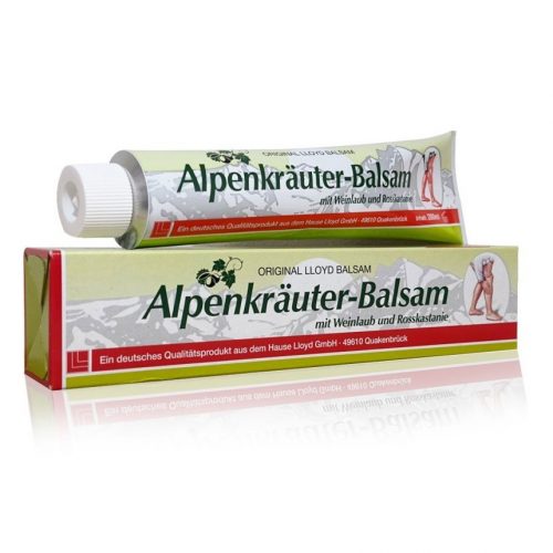 Original LLOYD Alpenkrauter Balzsam vörösszőlőlevéllel és vadgesztenyével - 200ml 