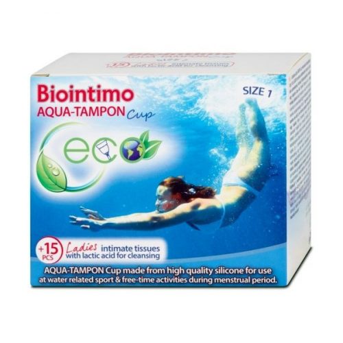 Biointimo aqua tampon cup (KEHELY) 1-es méret 1 db