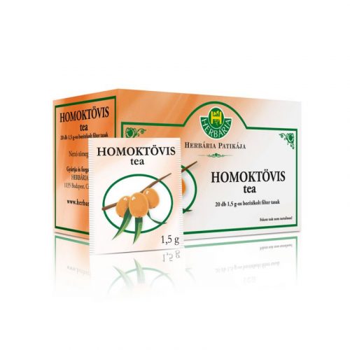 Herbária homoktövis tea 20x1,5g borítékos 30 g