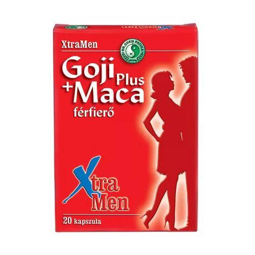 Dr.chen xtramen goji plus maca kapszula 20 db