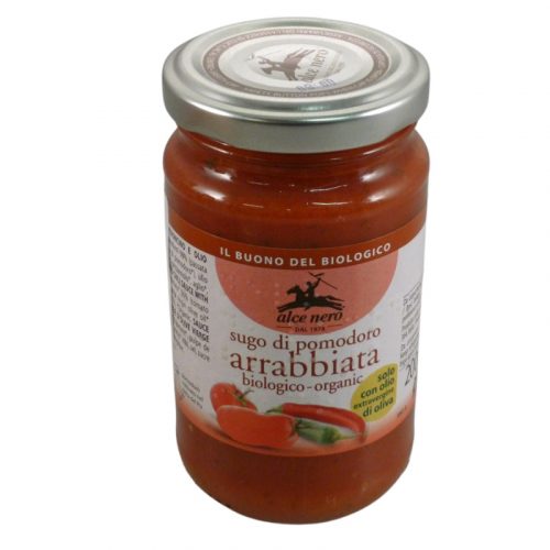 Alce Nero bio paradicsomszósz arrabbiata 200 g