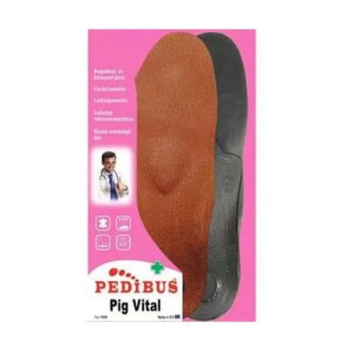 Pedibus talpbetét bőr pig vital 45/46 1 db