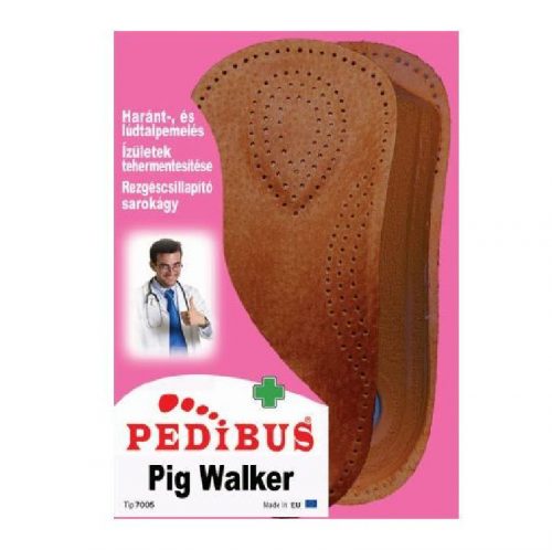 Pedibus talpbetét bőr pig walker 37/38 3/4 1 db