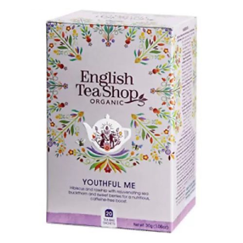 Ets wellness bio tea youthful me koffein mentes 20x1.5g 30 g