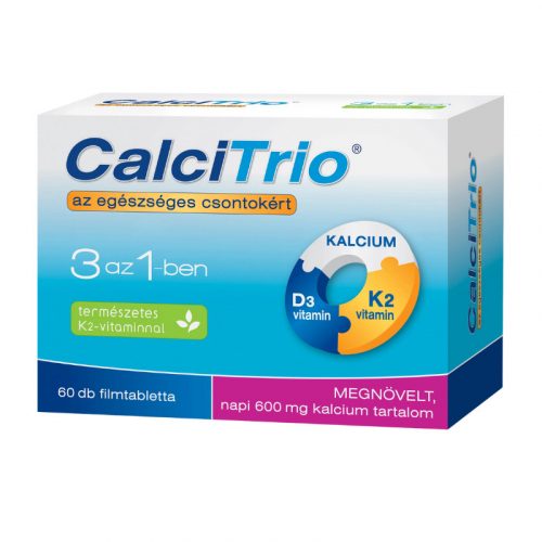 Calcitrio kalcium+k2+d3-vitamin filmtabletta 60 db