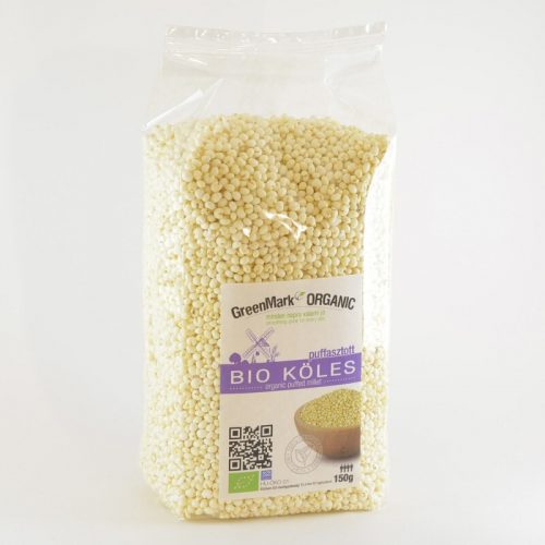 Greenmark bio köles puffasztott 150 g