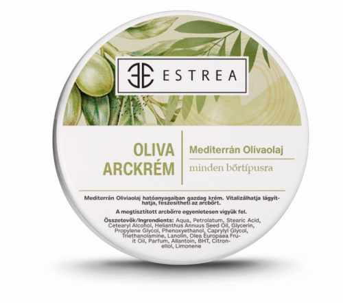 Estrea oliva bőrfeszesítő arckrém stresszes bőrre 80 ml