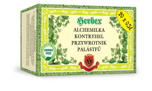 Herbex palástfű tea 20x3g 60 g