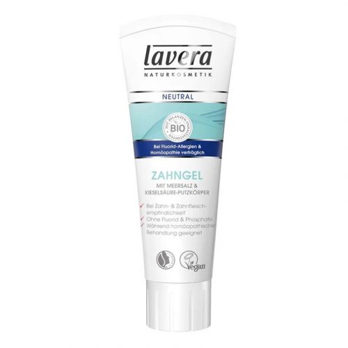 Lavera neutral bio foggél tengeri sóval és kovasavval 75 ml