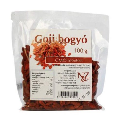 N&z goji bogyó 100 g