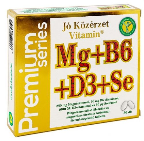 Jó Közérzet prémium mg+b6+se+d3 30 db