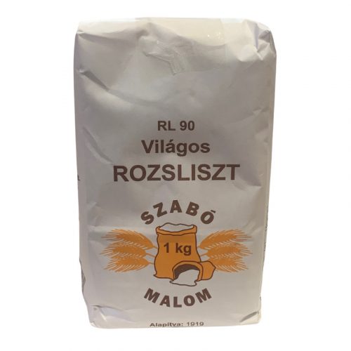 Szabó Malom világos rozsliszt rl-90 1000 g