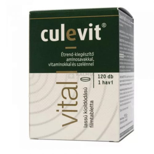 Culevit vital filmtabl.étrendkieg.aminosavak.,vitamin.,szelé 120 db