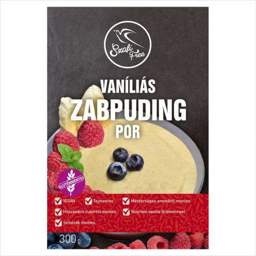 Szafi Free zabpuding por vaníliás 300 g