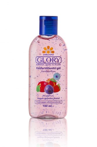 Glory kézfertőtlenítő gél vegyes gyümölcs 100 ml