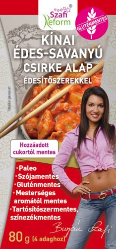 Szafi Reform kínai édes-savanyú csirkealap ( gluténmentes ) 80 g