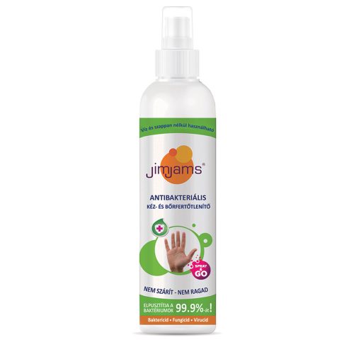 Jimjams antibakteriális kéz-és bőrfertőtlenítő spray 250 ml