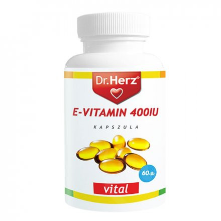 Dr.herz e-vitamin 400iu kapszula 60 db