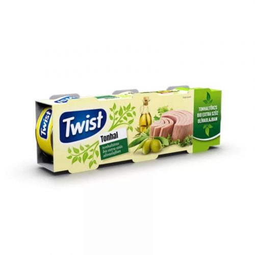 Twist tonhaltörzs bio extra szűz olivaolajban 240 g