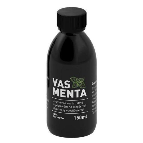 Vasmenta liposzómás vas tartalmú folyékony étrend-kiegészítő 150 ml