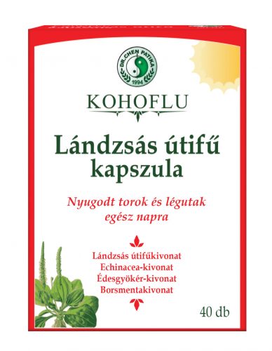 Dr.chen kohoflu lándzsás útifű kapszula-nappal 40 db