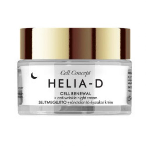 Helia-D cell concept 55+ sejtmegújító+ránctalanító éjszakai krém 50 ml