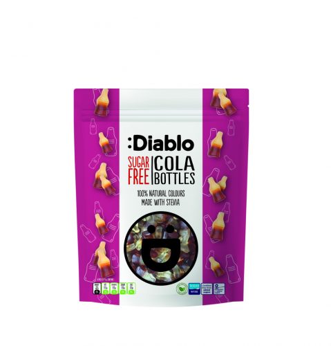 Diablo cukormentes cola ízű gumicukor, édesítőszerrel 75g