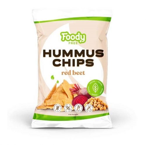 Foody Free gluténmentes hummus chips céklával 50 g