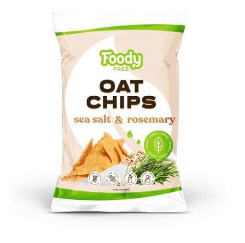 Foody Free gluténmentes zab chips tengeri sóval és rozmaringgal 50 g