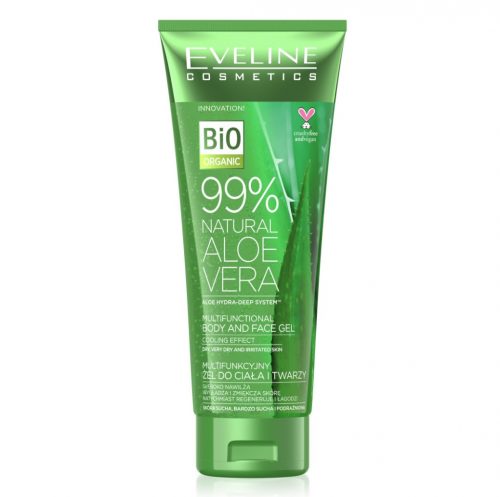 Eveline multifunkcionális test- és arcgél 99% természetes aloe verával 250 ml