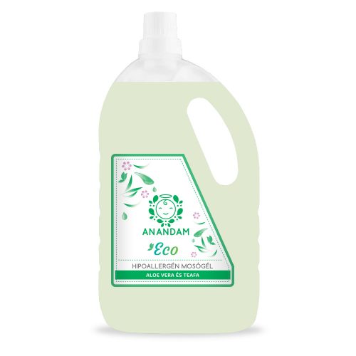 Anandam eco hipoallergén mosógél aloe vera-teafa 3000 ml