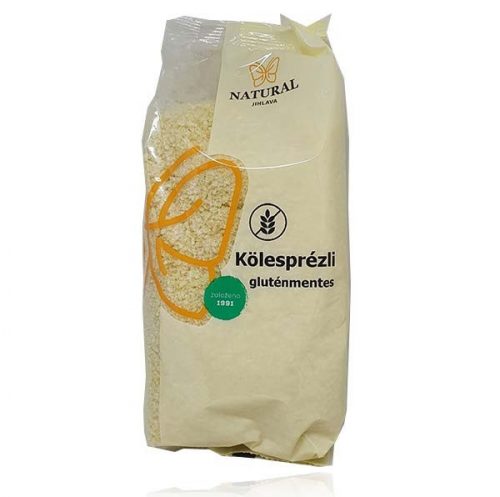 Natural gluténmentes kölesprézli 200 g