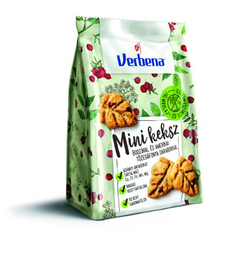 Verbena keksz bodza-tőzegáfonya 90 g