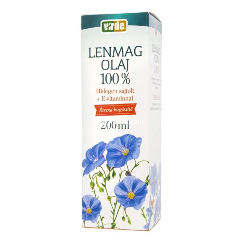 Virde lenmagolaj e-vitaminnal 100% 200 ml