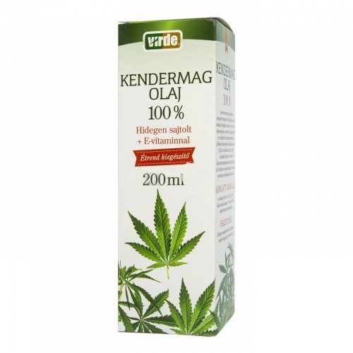 Virde kendermagolaj e-vitaminnal 100% 200 ml