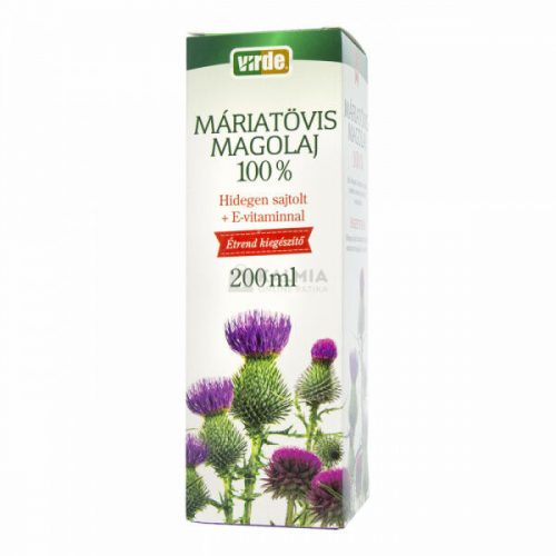 Virde máriatövis magolaj e-vitaminnal 100% 200 ml