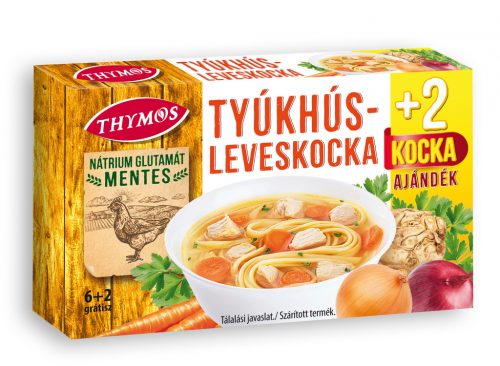 Thymos leveskocka tyúkhús n.g.mentes 6+2 grátisz 80 g