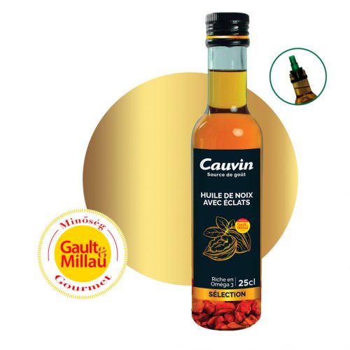 Cauvin selection dióolaj dió darabokkal 250 ml