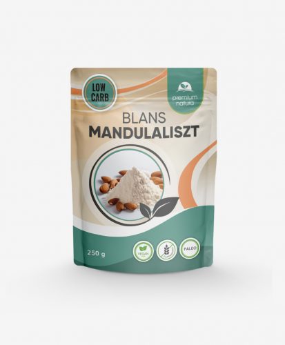 Premium Natura blans mandulaliszt 250 g